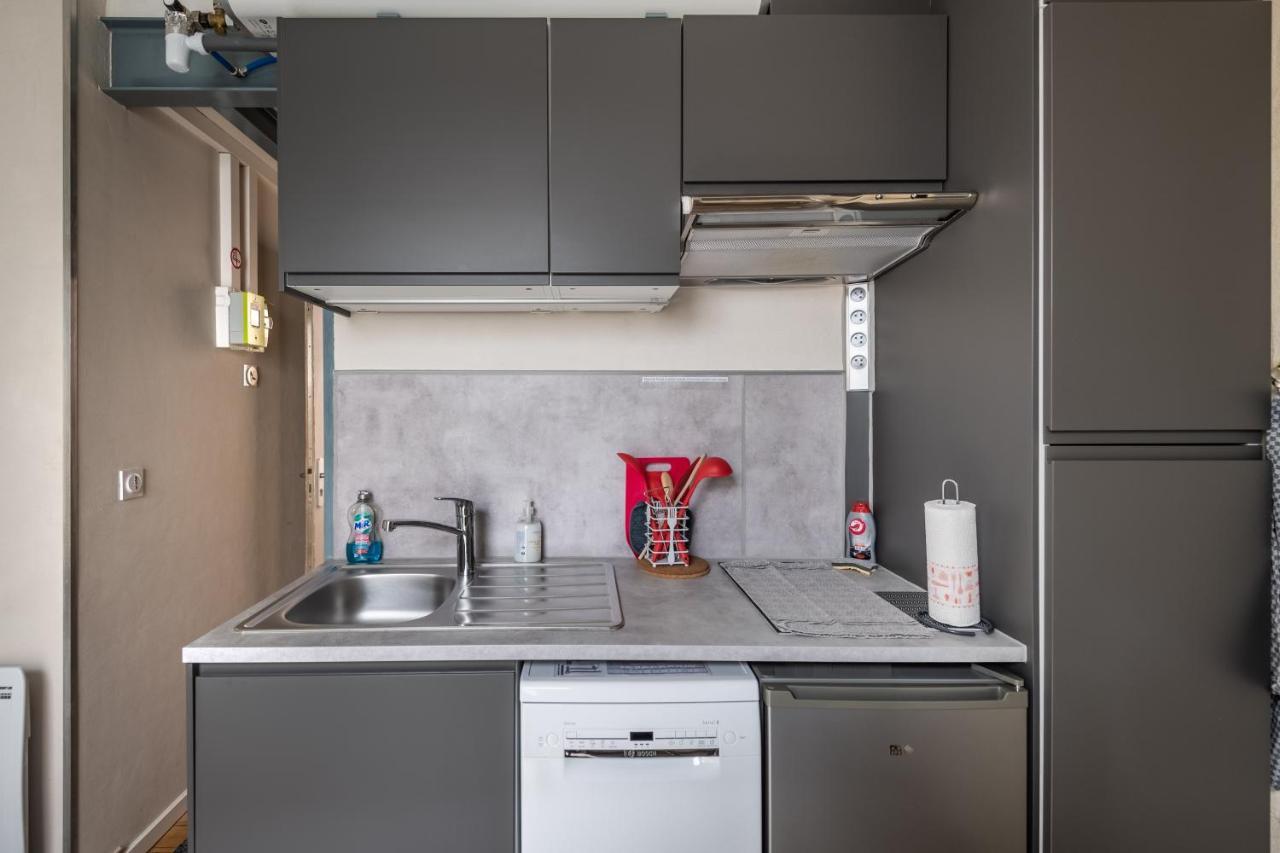 Studio En Duplex-Aircon-Terrasse-Parking-Calme Bordeaux Eksteriør bilde