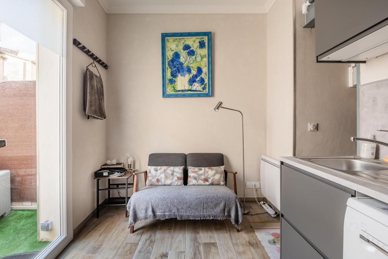 Studio En Duplex-Aircon-Terrasse-Parking-Calme Bordeaux Eksteriør bilde